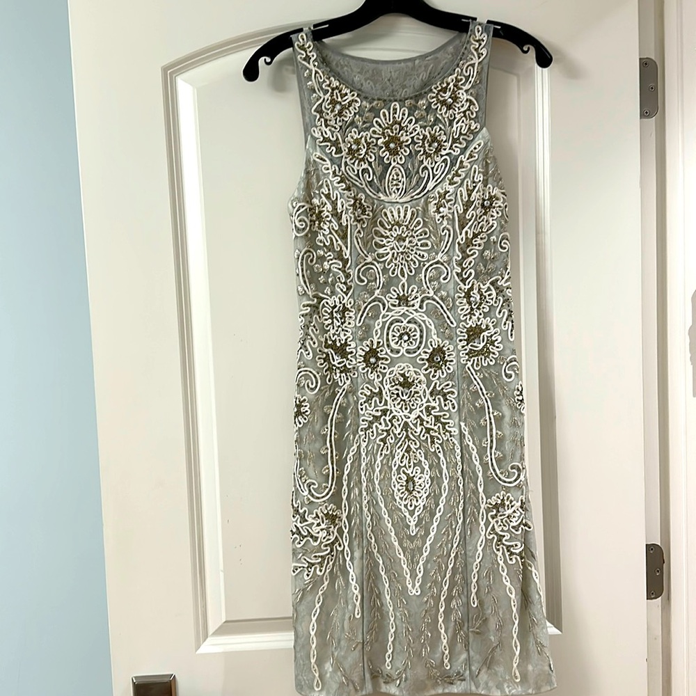 Sue Wong beaded and sequin dress